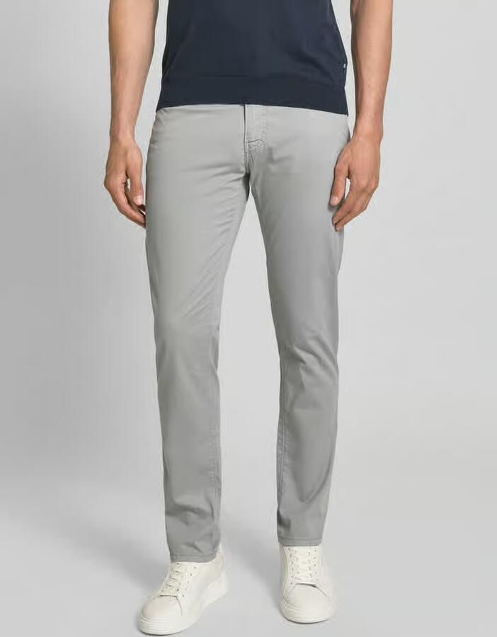 Pierre Cardin tapered fit broek met steekzakken model 'Lyon' - Foto 2
