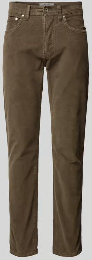 Pierre Cardin Tapered fit corduroy broek met katoen model 'LYON'