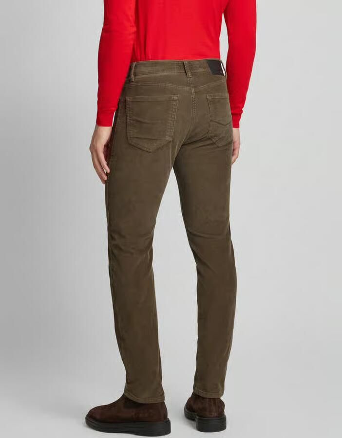 Pierre Cardin Tapered fit corduroy broek met katoen model 'LYON' - Foto 2