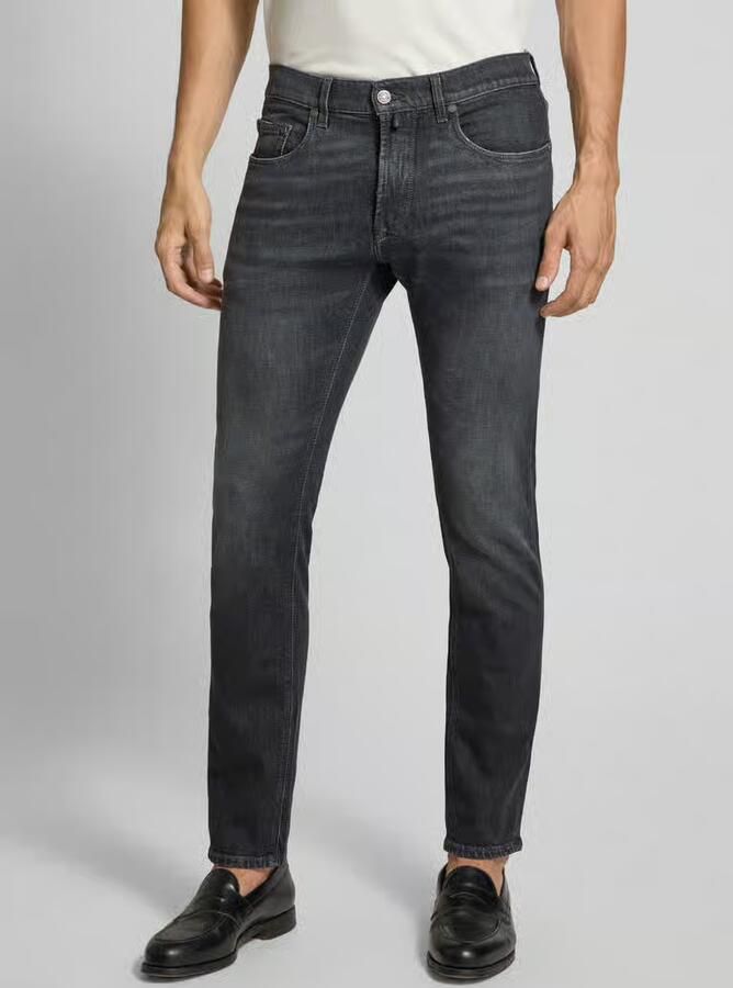 Pierre Cardin Tapered fit jeans in used-look model 'Lyon' - Foto 2