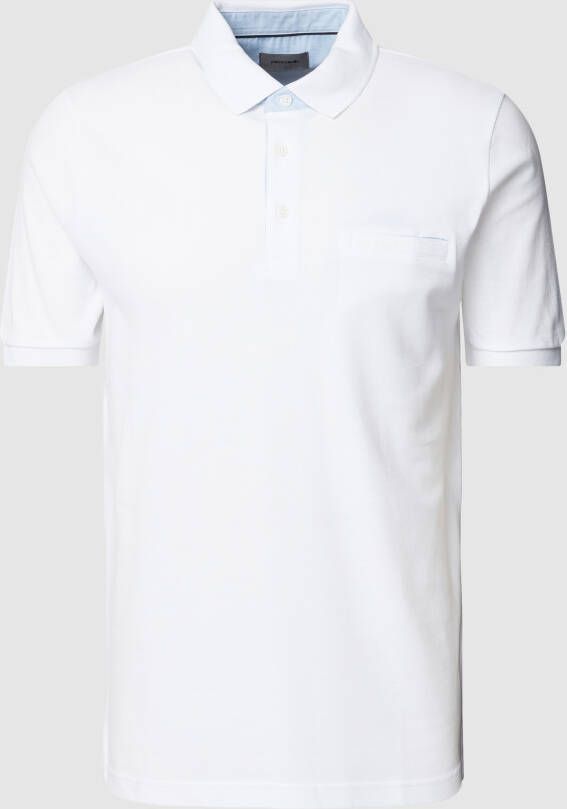 Pierre Cardin Poloshirt met gestileerde borstzak