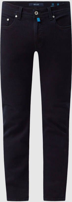 Pierre Cardin Slim fit jeans met hoog stretchgehalte model 'Lyon' 'Futureflex'