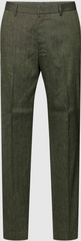 Pierre Cardin Stoffen broek met persplooien model 'Simon'