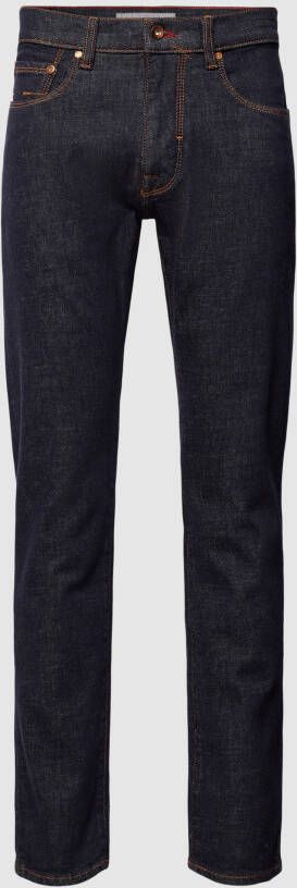 Pierre Cardin Tapered fit-jeans met labeldetail model 'Lyon'