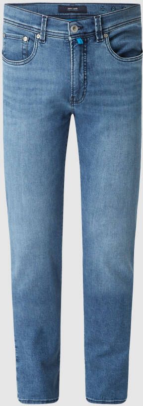 Pierre Cardin Tapered fit jeans met stretch model 'Lyon' 'Futureflex'