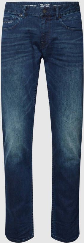Pme Legend (Pall Mall) Regular fit jeans met labelstitching