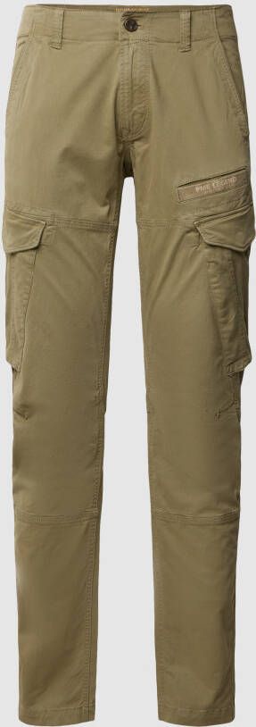 PME Legend Slim fit cargobroek met stretch model 'NORDROP CARGO'