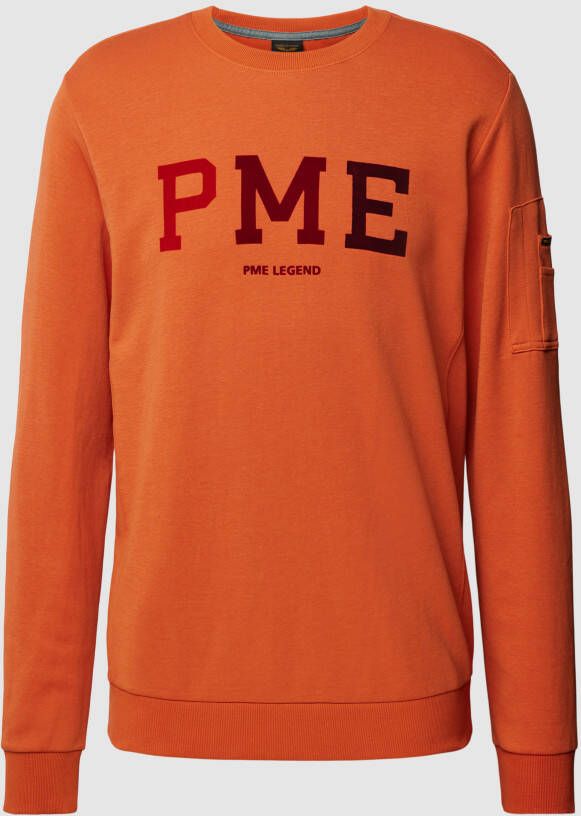 Pme Legend (Pall Mall) Sweatshirt met mouwzakken