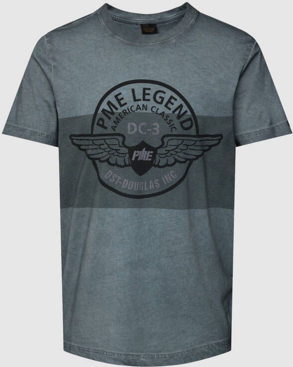 PME Legend T-shirt met logoprint