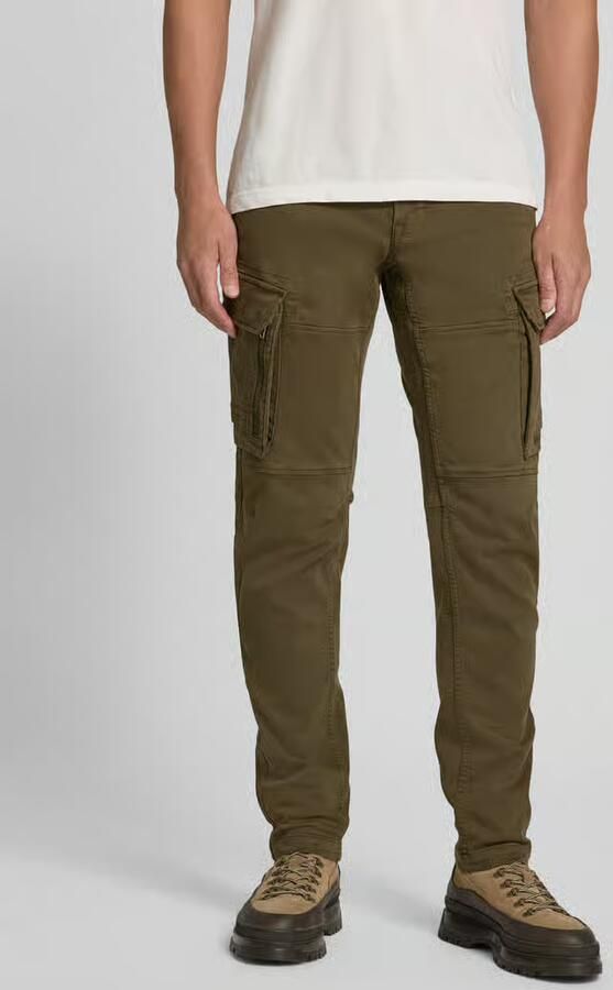 PME Legend relaxed fit cargo pants tapered cargobroek donkergroen - Foto 12