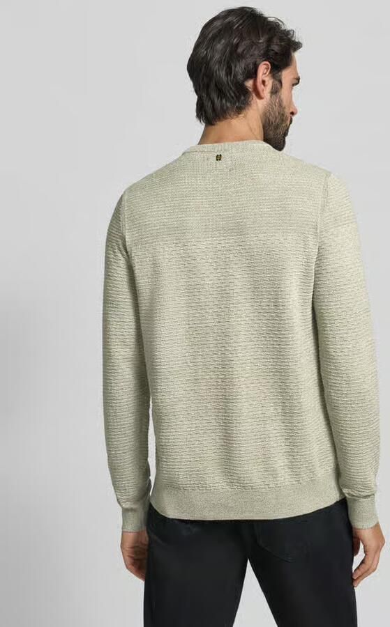PME Legend Gebreide pullover met geribde boorden - Foto 2