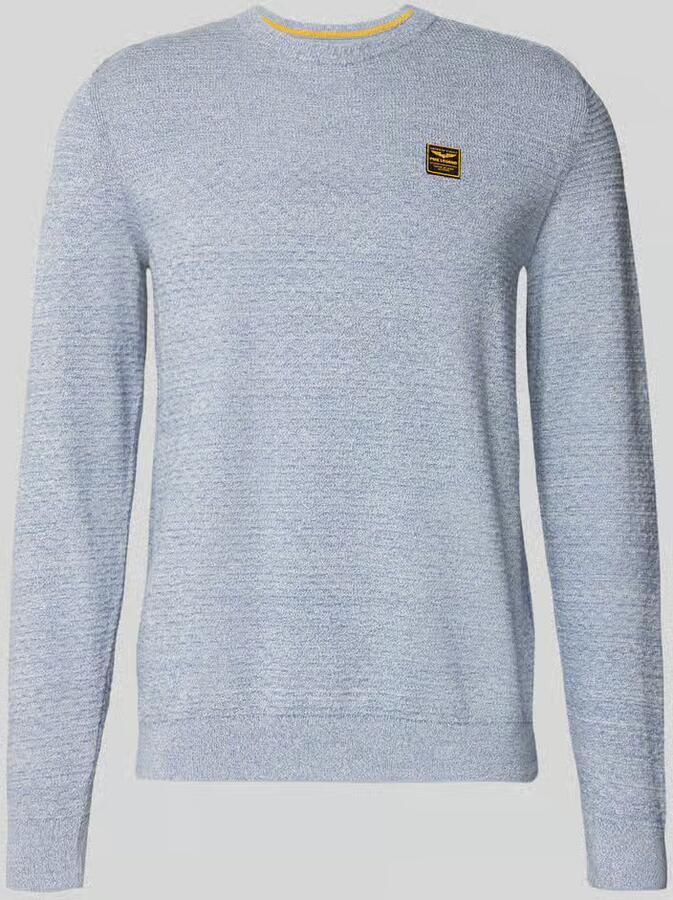 PME Legend Gebreide pullover met ribboorden