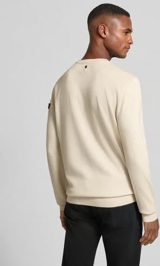 PME Legend Gebreide pullover met ribboorden