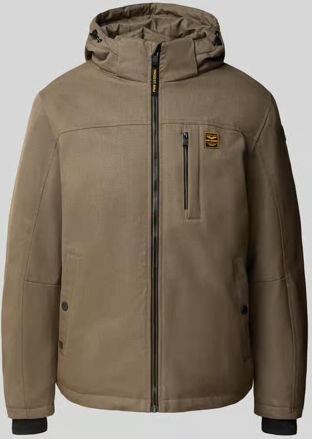 PME LEGEND Heren Jassen Semi Long Jacket Strator Melange Twill Khaki - Foto 8