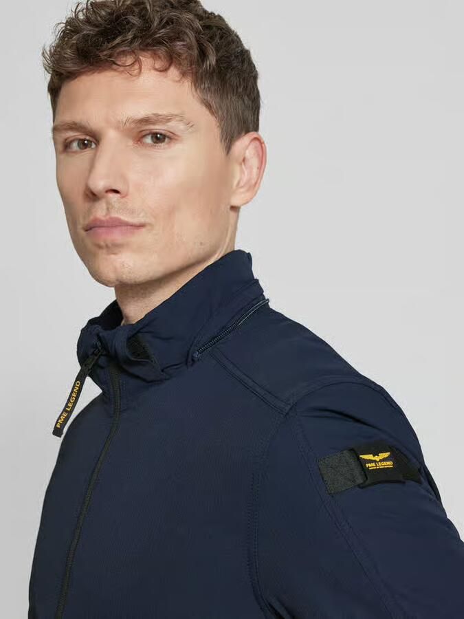 PME LEGEND Heren Jassen Stretch Flightjacket Donkerblauw - Foto 5
