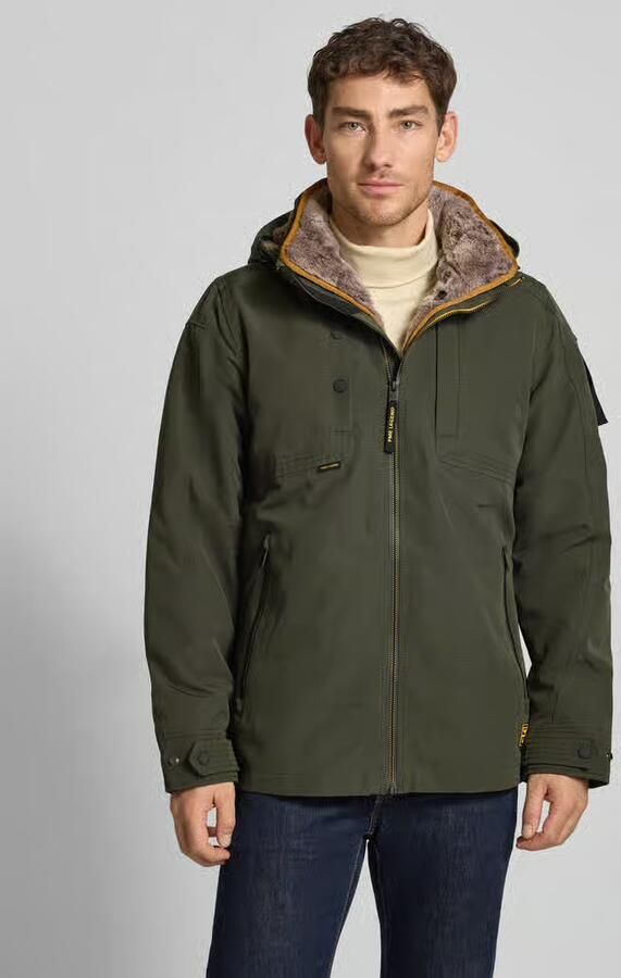 PME LEGEND Heren Jassen Semi Long Jacket Snowpack Trail Ripstop Groen - Foto 6