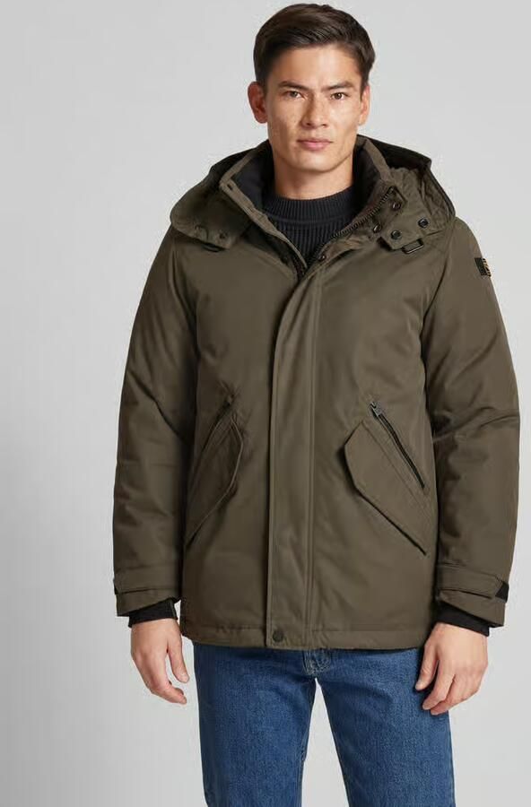 PME LEGEND Heren Jassen Semi Long Jacket Tupular Soapy Peach Groen - Foto 6