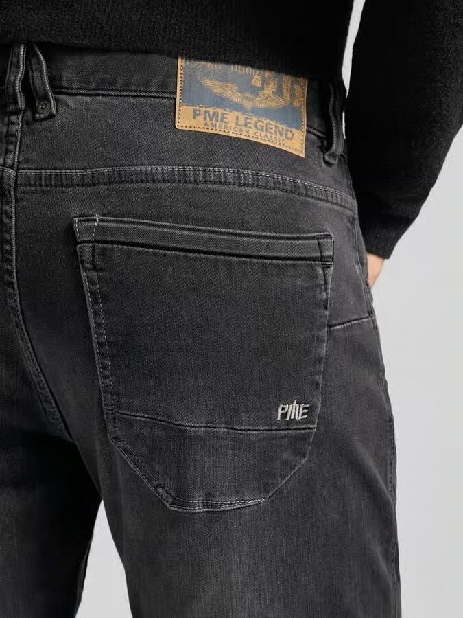 PME Legend Stijlvolle Slim-fit Jeans met Comfortabele en Flexibele Pasvorm Grijs Heren - Foto 3
