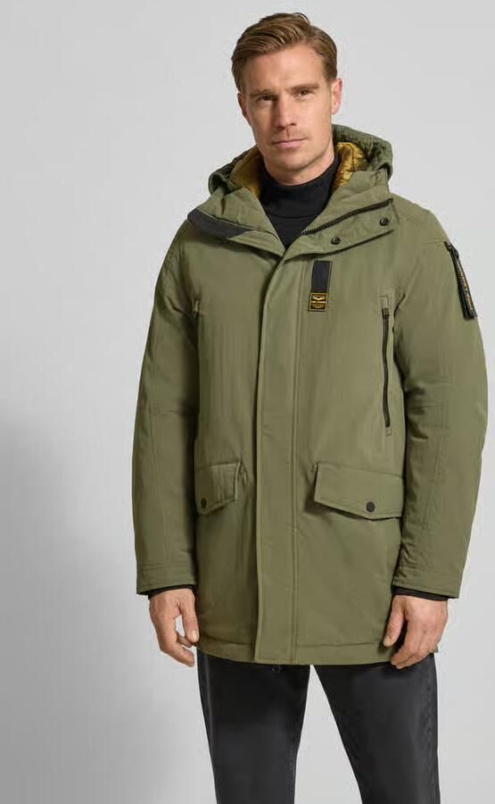 PME Legend Parka met labeldetail - Foto 3
