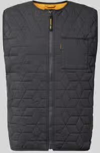 PME Legend regular fit bodywarmer in gewatteerde look - Foto 2