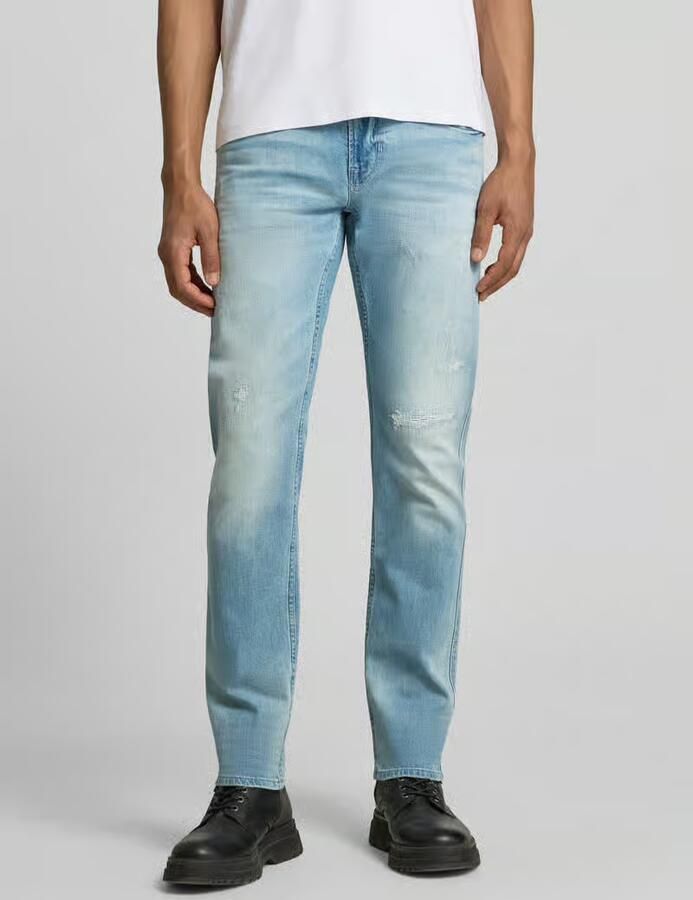 PME Legend regular fit jeans in used-look model 'Nightflight' - Foto 3