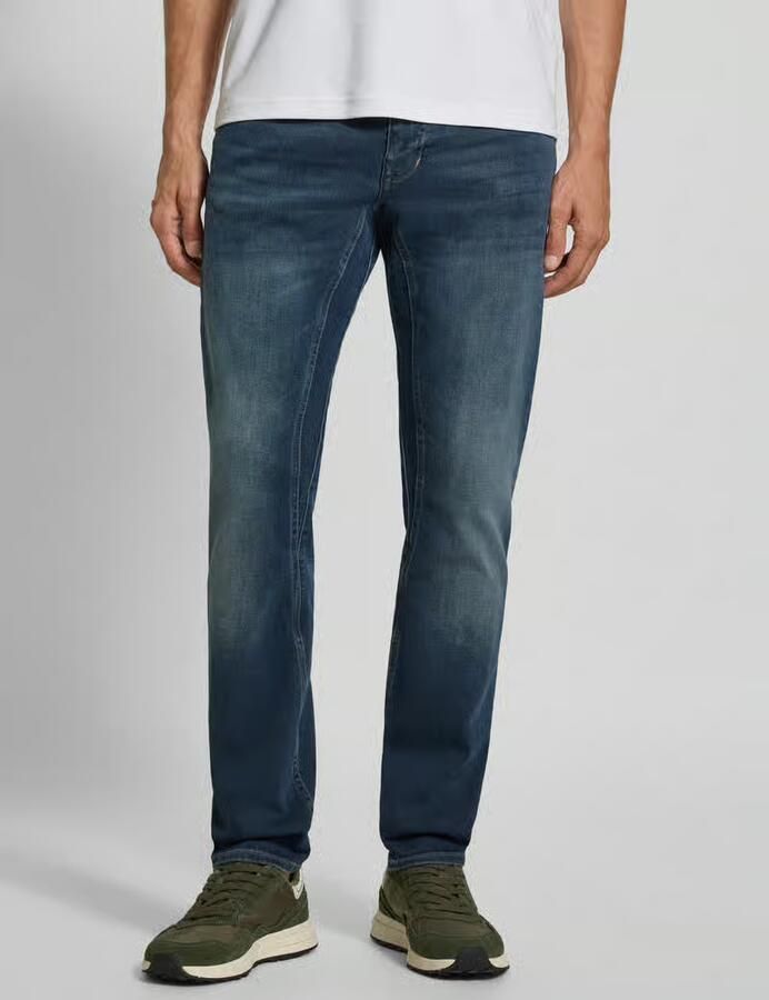 PME Legend Straight fit jeans met logostitching model 'Commander' - Foto 10