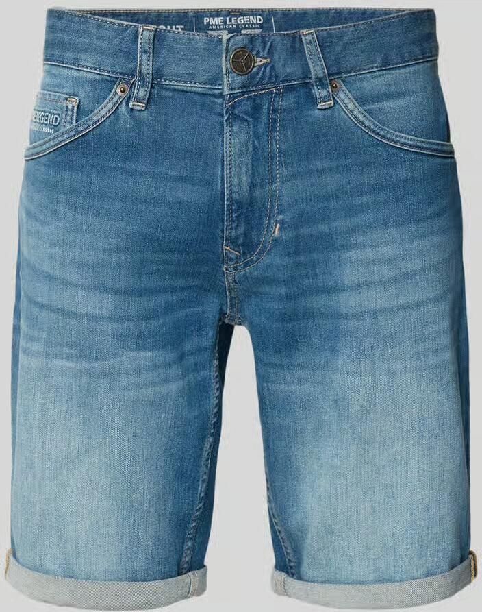 PME Legend regular fit jeansshort in 5-pocket-design - Foto 9