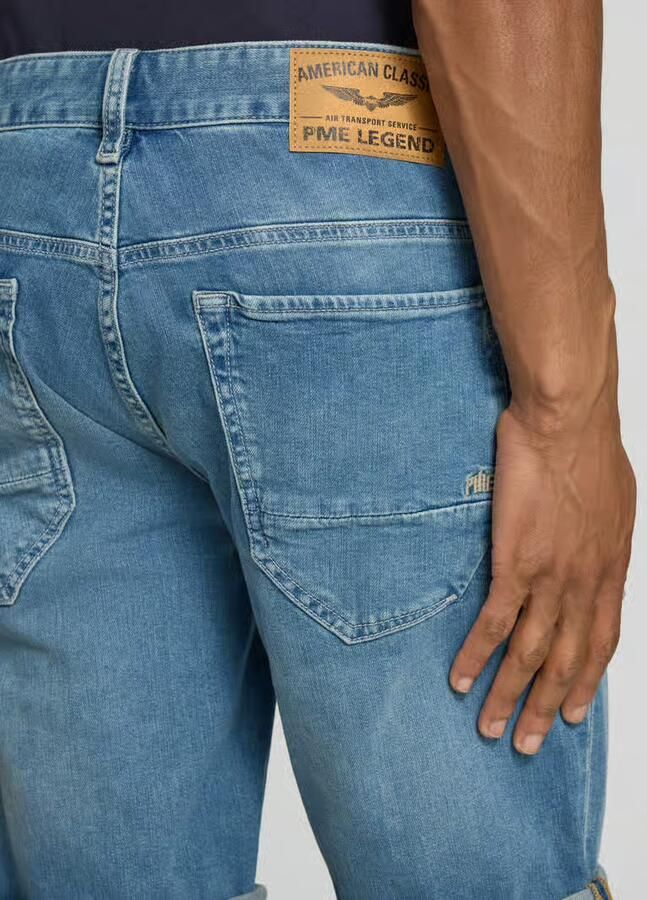 PME Legend NIGHTFLIGHT denim regular short lichtblauw - Foto 8