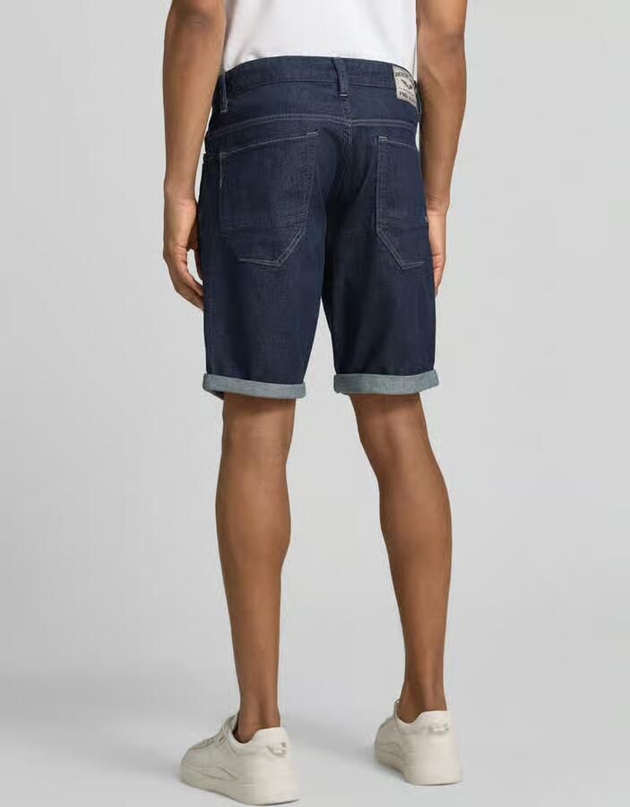 PME Legend Nightflight denim regular short donkerblauw - Foto 6