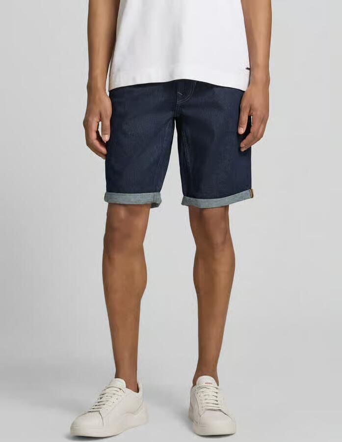 PME Legend Nightflight denim regular short donkerblauw - Foto 7