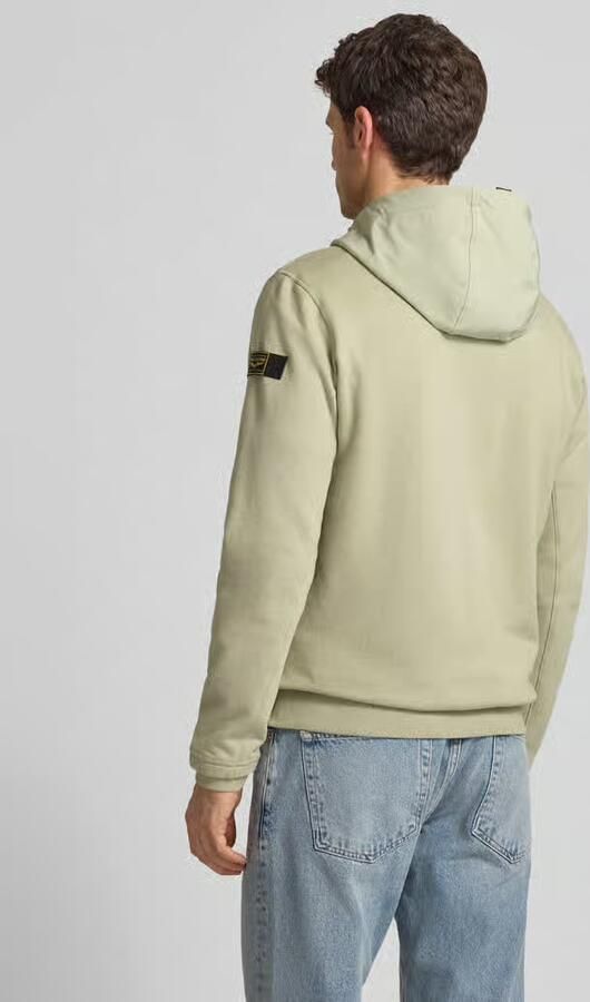 PME Legend Regular fit sweatjack met ritszakken - Foto 5