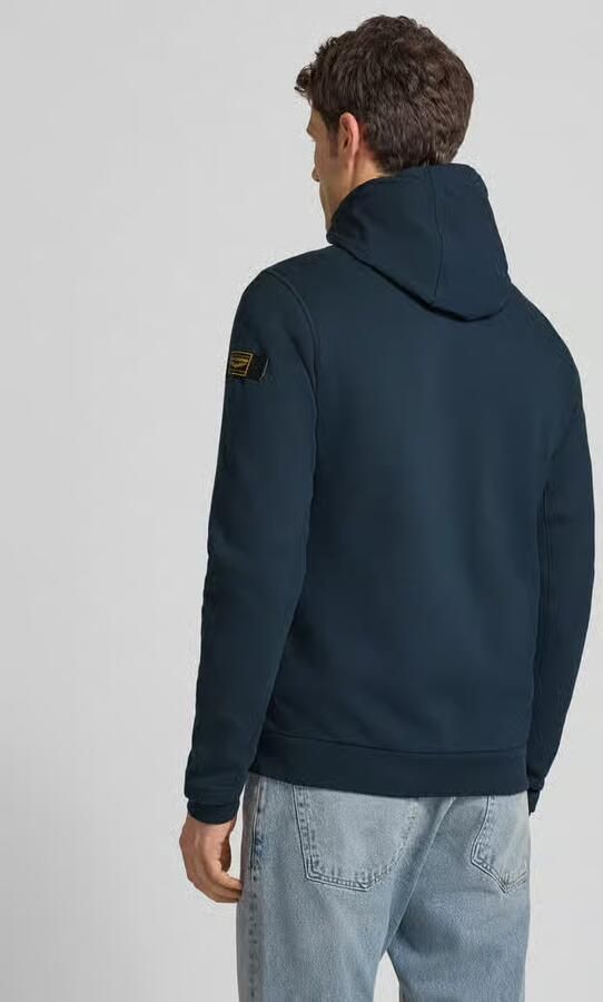PME Legend Regular fit sweatjack met ritszakken