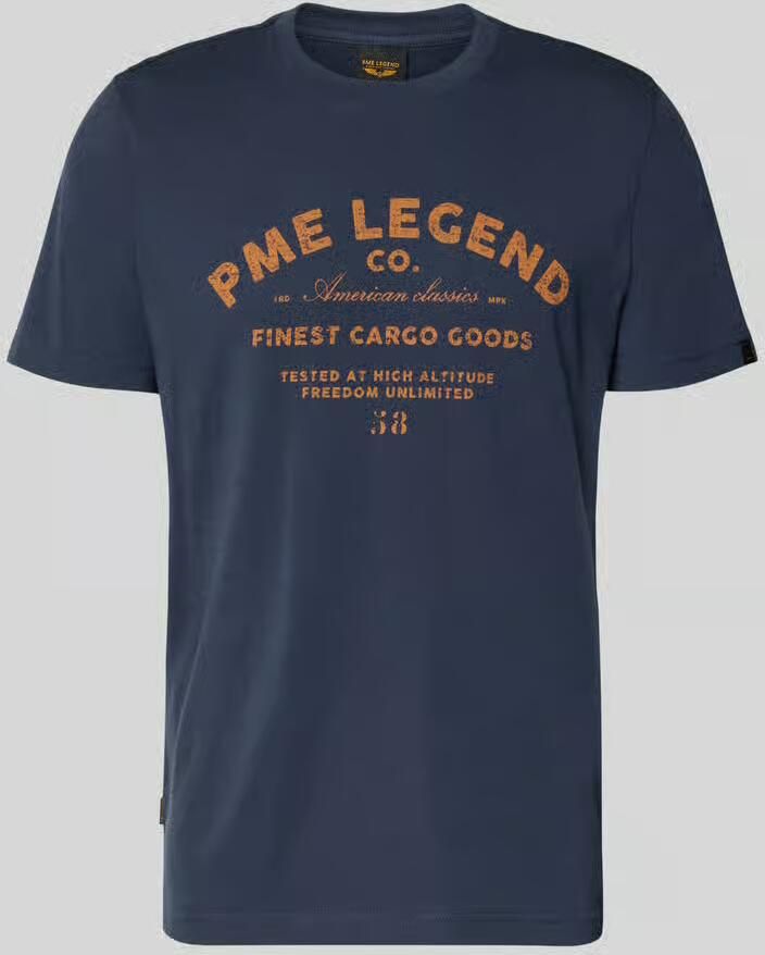 PME Legend regular fit T-shirt met logoprint - Foto 5