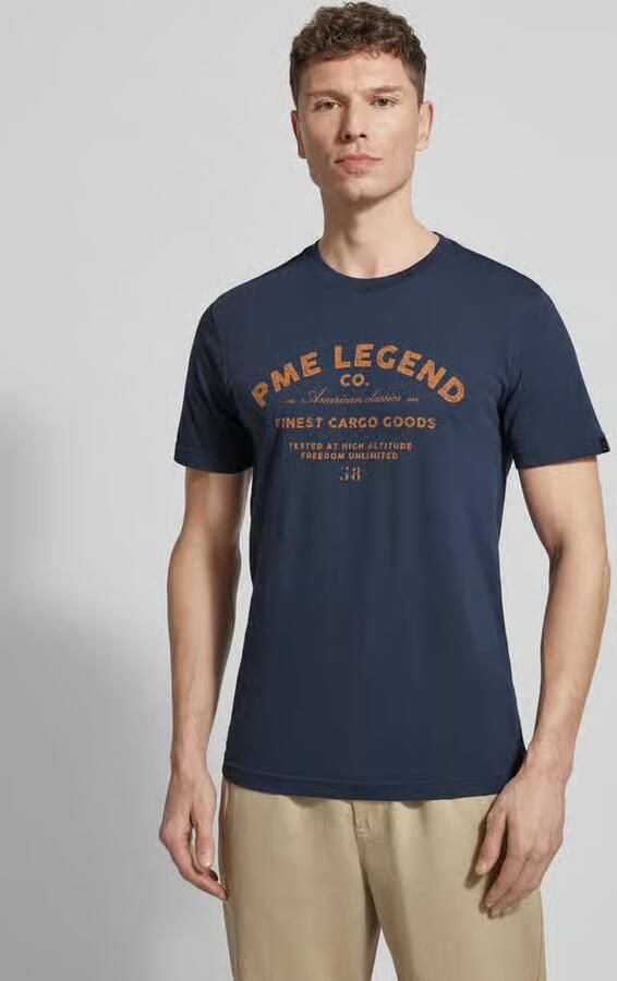 PME Legend regular fit T-shirt met logoprint - Foto 7