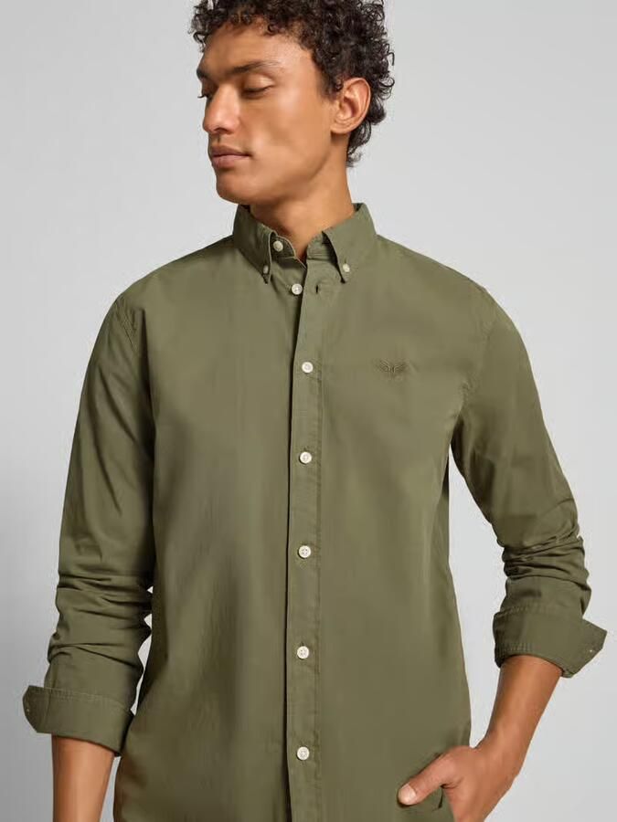 PME Legend Regular fit vrijetijdsoverhemd met button-downkraag - Foto 3
