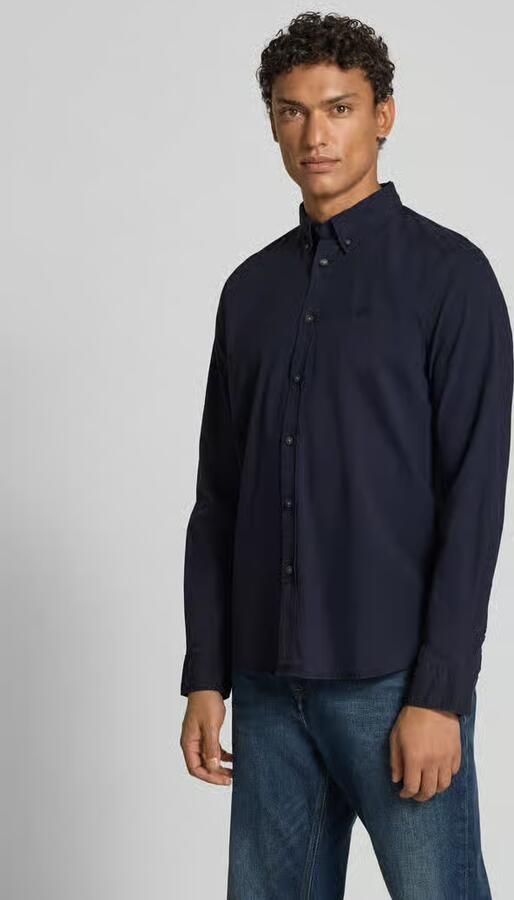 PME Legend regular casual overhemd AMERICAN CLASSIC donkerblauw - Foto 8