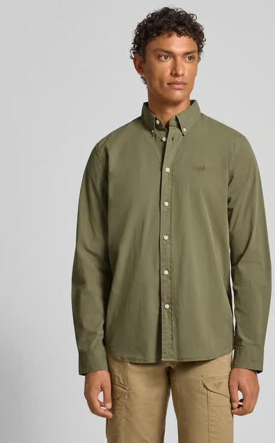 PME Legend Regular fit vrijetijdsoverhemd met button-downkraag - Foto 5