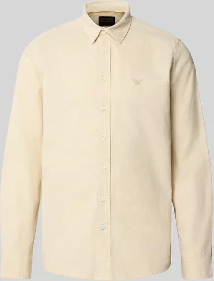 PME Legend Regular fit vrijetijdsoverhemd met kentkraag en labelstitching - Foto 2