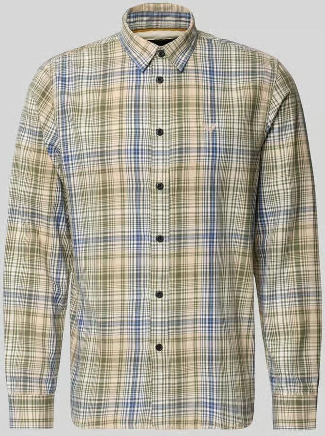 PME Legend Regular Fit vrijetijdsoverhemd met logo-stitching