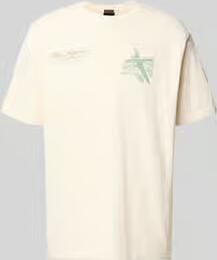 PME Legend relaxed fit T-shirt met label-prints en ronde hals - Foto 5