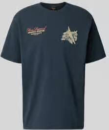 PME Legend relaxed fit T-shirt met label-prints en ronde hals - Foto 5