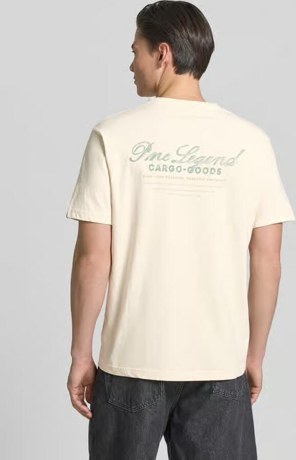 PME Legend relaxed fit T-shirt met label-prints en ronde hals - Foto 6