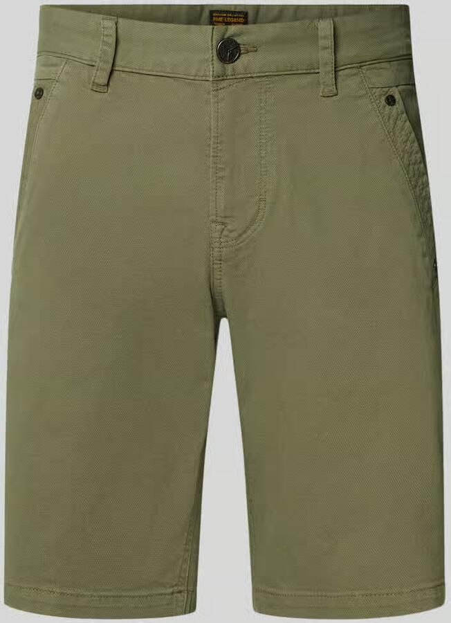 PME LEGEND Heren Broeken Spector Chino Shorts Fancy Structure Khaki - Foto 6