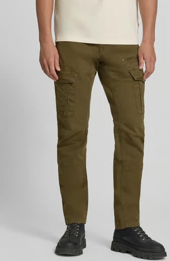 PME Legend Slim fit broek van katoenmix in cargo-look - Foto 6