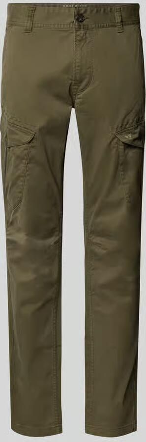 PME Legend Slim fit cargobroek met logostitching - Foto 2