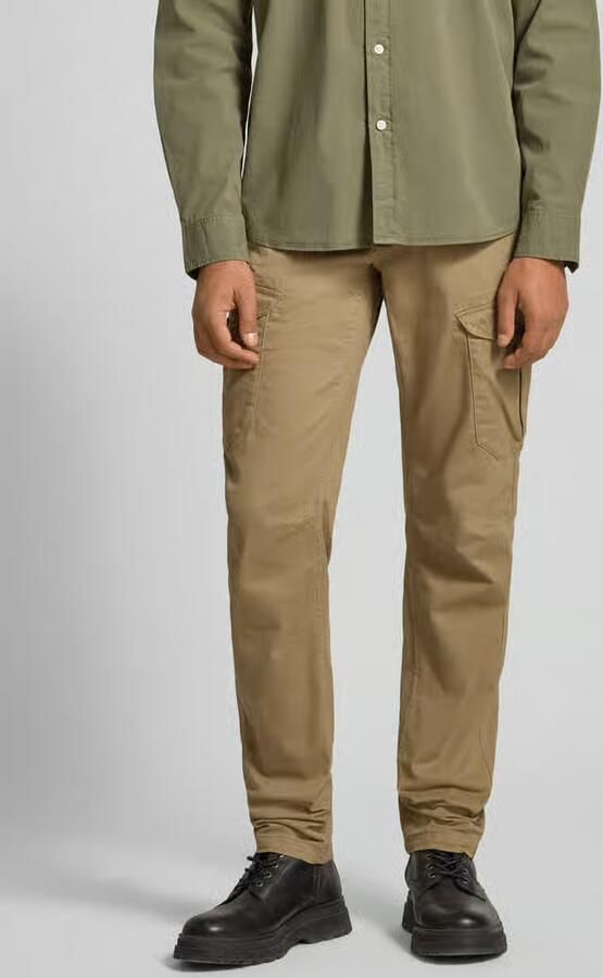 PME Legend Slim fit cargobroek met logostitching - Foto 2