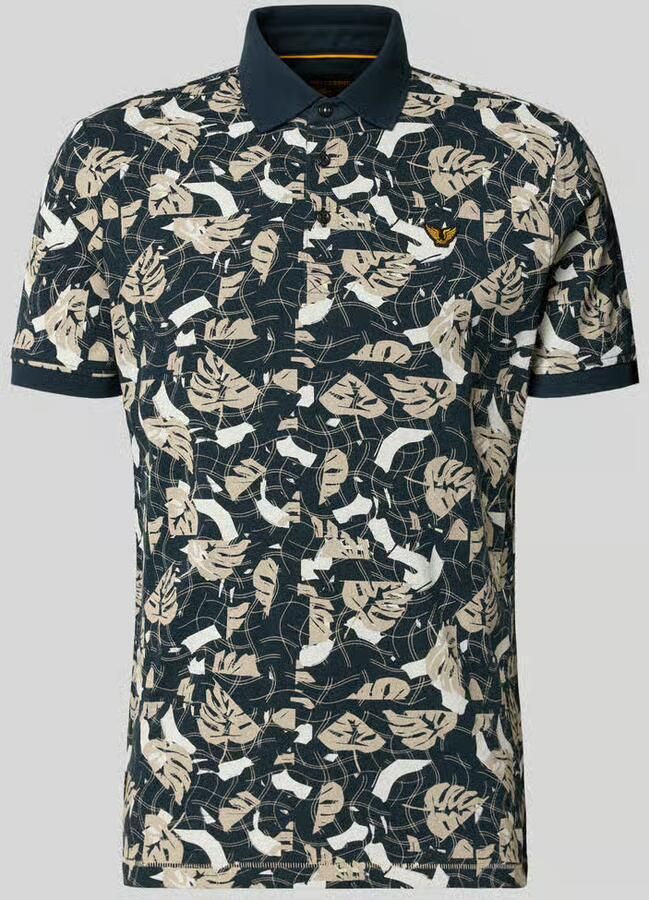 PME LEGEND Polo met allover print en tailwing logo - Foto 5