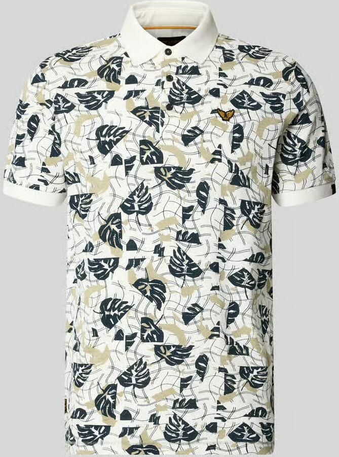 PME Legend Slim fit poloshirt in all-over look - Foto 4