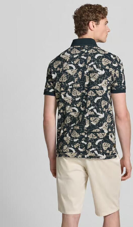 PME LEGEND Polo met allover print en tailwing logo - Foto 5