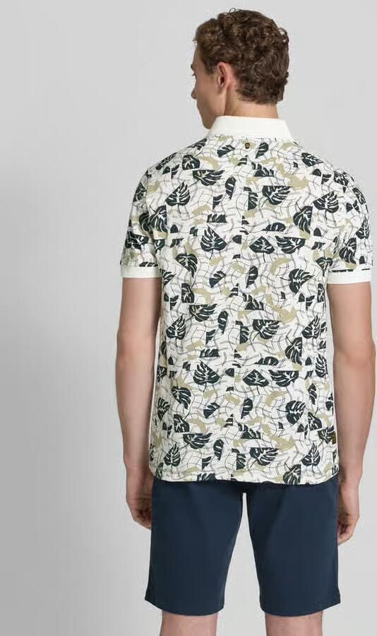 PME Legend Slim fit poloshirt in all-over look - Foto 3